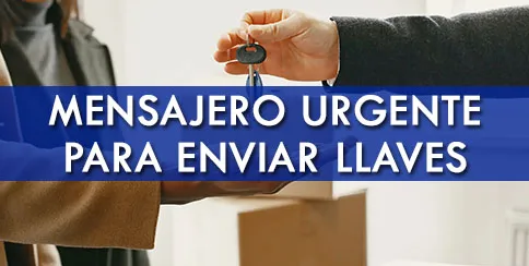 mensajero urgente enviar llaves
