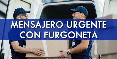 mensajero urgente furgoneta barcelona